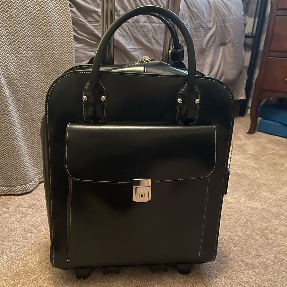 McKlein rolling work bag.